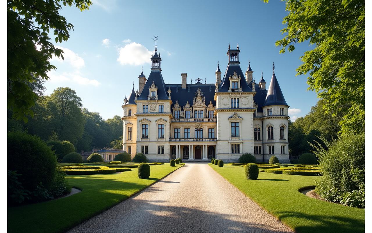 Château français ancien